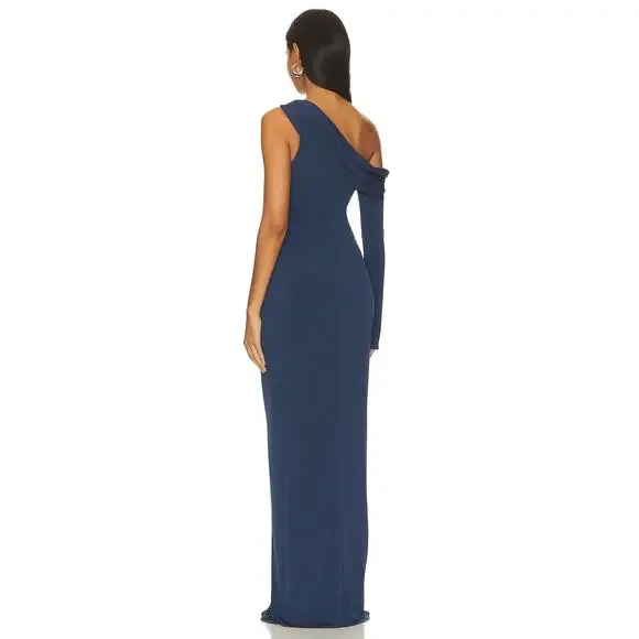 Katie May Mojave Gown Maxi Dress One Shoulder Prom Party Formal